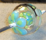 Messy Clear, Elphaba, moretti sky blue & light aqua