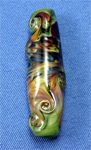 Messy Poison Apple with silver reactive glass
