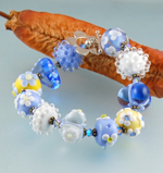 Zachary & Peace, along with light yellow effetre and transparent blue