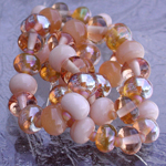 Peachy Keen, Peaches & Cream and a DH pink test glass (PK565)