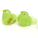 CiM Lovebirds with a little Haiku frit on the wing