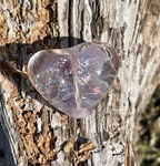 CiM Aubergine Misty with dichro encased in Super Clear