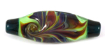 Cardamom with TAG Fire Lotus swirls and Great Bluedini ends