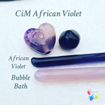 CiM African Violet & Bubble Bath