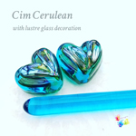 CiM Cerulean with lustre glass decoration