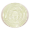 Yangtze Ltd Run (511457)<br />A core of clear, encased in transparent yellowish green, encased in clear.