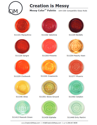 Messy Color Palette